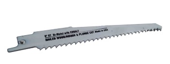 "Blu-Mol" Bi-Metal Reciprocating Saw Blades - 6" x 3/4" x 0.050" - 5 Blades