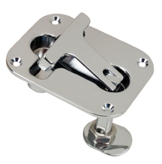 Perko Flush Hatch Dog - Chrome Plated Bronze