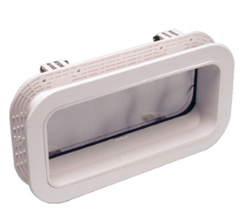 "Self Drain" Opening Port - 5" x 12" - Spigot 1"