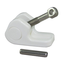Beckson Portlight Complete Cam Latch Assembly - White