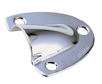 Polished Stainless Steel - Opening Width 7/8"