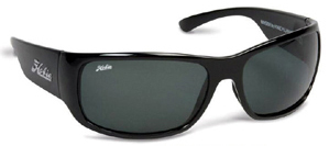 Hobie Bayside Sunglasses - Glass Lenses - Black w/ Grey Lenses