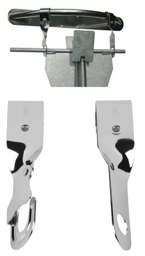 Schaefer Pulpit-Mount Anchor Hanger Set - Stainless Steel