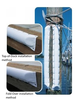 Dock/Post Bumper - 50-Feet - White - Medium