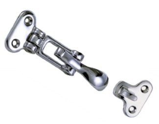 Perko Hold-Down Clamp - Chrome Plated Bronze