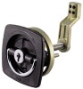Perko Flush Lock & Latch with Keys - Black