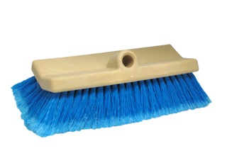 10" Big Boat Bi-Level Wash Brush Medium - Blue