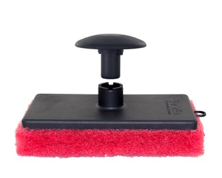 Medium Scrubber Pad - Extend-a-Brush Adaptable - Red