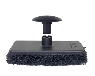 Coarse Scrubber Pad - Extend-a-Brush Adaptable - Brown