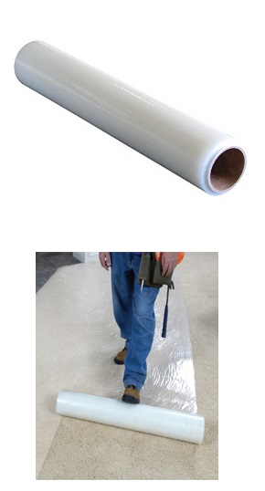 Polyethylene Sheeting - Americover 3 Mil "Carpet Cover" - 24" x 200-ft