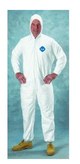 Tyvek Coverall/Spray Suit - Hooded - XL - 25/Pack