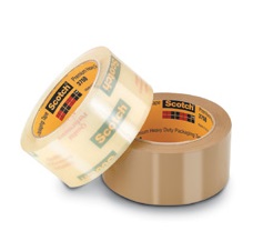 Transparent Packaging Tape - Scotch No. 3750 - 2" - Sleeve of 6 Rolls