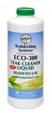 Teakdecking Systems ECO-300 Teak Cleaner Liquid - Quart