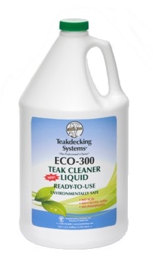 Teakdecking Systems ECO-300 Teak Cleaner Liquid - Gallon