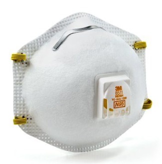 3M #8511 N-95 Particulate Respirator - Box of 10