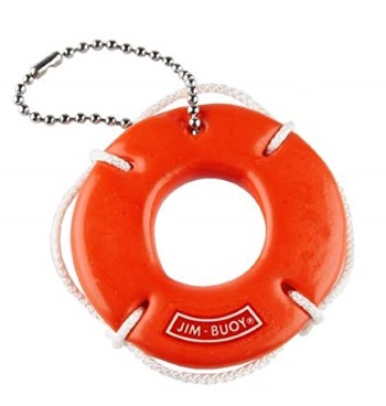 "Jim-Buoy" Floating Key Chain
