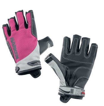 Spectrum Gloves - 3/4 Finger - Pink - Junior Large