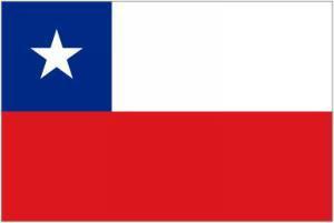 Courtesy Flag - Chile