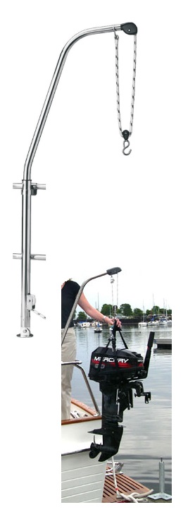 "Nova Lift" Outboard Motor Lift - 220lbs Max