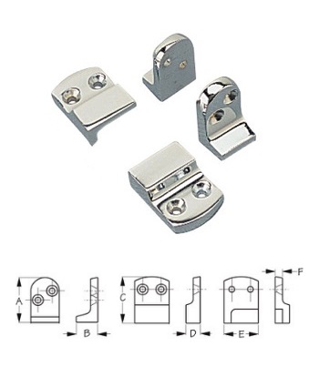 Ladder Lock Set - Chrome Finish