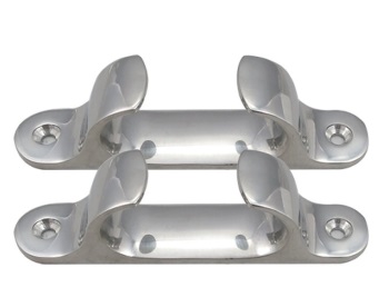 Amar Straight Bow Chock - Stainless Steel 