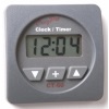 Digital Clock & Race Timers with Alarm - Square Face