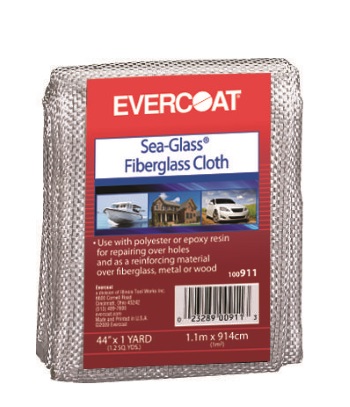 Evercoat "Sea-Glass" Fiberglass Cloth - 44" x 36"