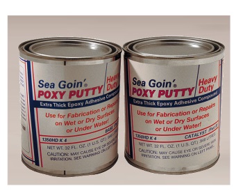 Epoxy Putty Kits - Heavy Duty Sea Goin' Poxy Putty - 1/2 Gallon Kit