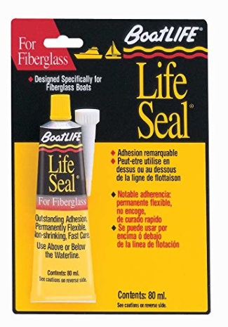 "Life Seal" for Fiberglass - Black - 2.8oz.