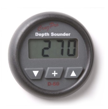 D60 Digital Depth Sounder - Round Face