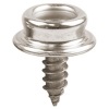 Fasteners - "DOT" Button Snap Screw Stud - 3/8" (10mm)