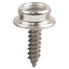 Fasteners - "DOT" Button Snap Screw Stud - 5/8" (15mm)