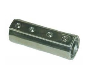 Rail Connector - Stainless Steel - 1"