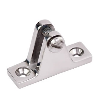 90&#176 Deck Hinge - Stainless Steel