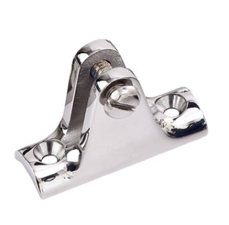 Concave Base Deck Hinge - Stainless Steel