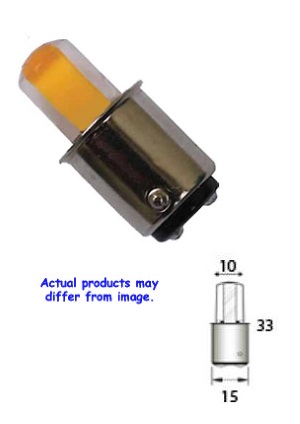 LED Interior Bulb - COB Low Profile BA15 - Cool White