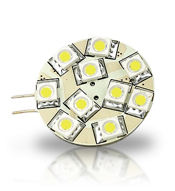 LunaSea LED Interior Bulbs - G4 - Warm White - Wattage 1.2