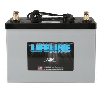 Lifeline AGM Marine Deep Cycle Battery - GPL-27T - 12 Volt