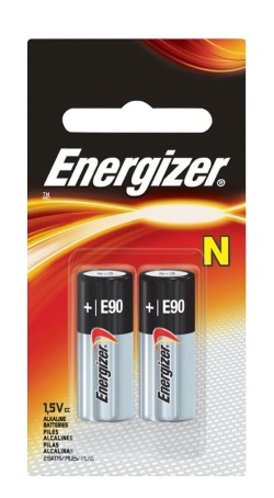 "Energizer" Alkaline "N" Batteries - 2/Pack