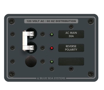 Blue Sea Systems 8029 Breaker Panel - AC Main + 1 Position