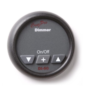 Dimmer - 8 Amp. Round