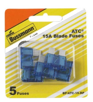 Fuses - ATC Blade Fuses - Bussman - 15 Amp