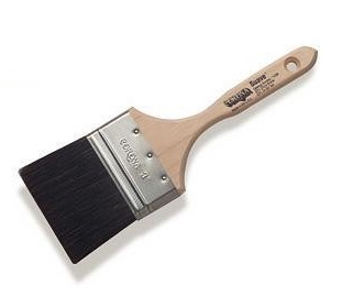 "Suave" China Bristle & Ox-Ear Hair Blend Brush - 1"