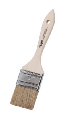 Throwaway Chip Brush - 1/2" - 36/pack