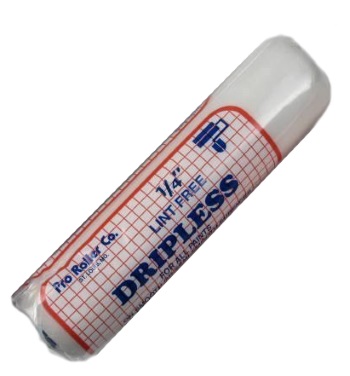 Pro Roller Dripless Lint-Free Roller Cover - Nap 1/4" - 12/Case