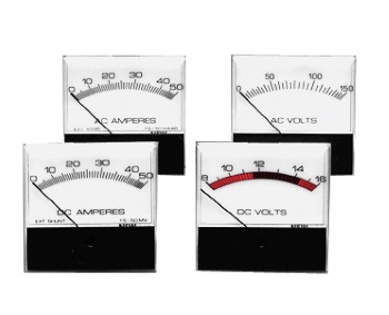 Newmar Analog AC Meter - 2.5" Scale - 0-50 Amp