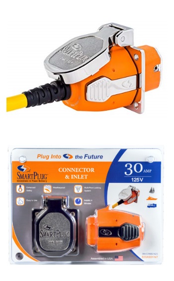 SmartPlug Female Connector & Stainless Inlet - 30A