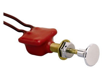 Cole Hersee Push-Pull Switch - SPST OFF/ON - PVC Coated