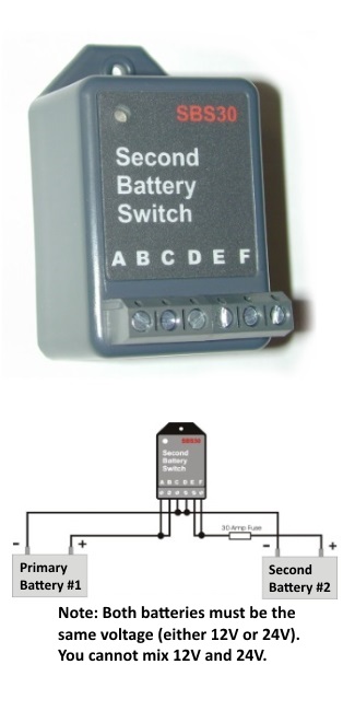 CruzPro SBS-30 Second Battery Switch