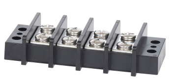 Terminal Block - 65A Screw Terminal - 4-Gang